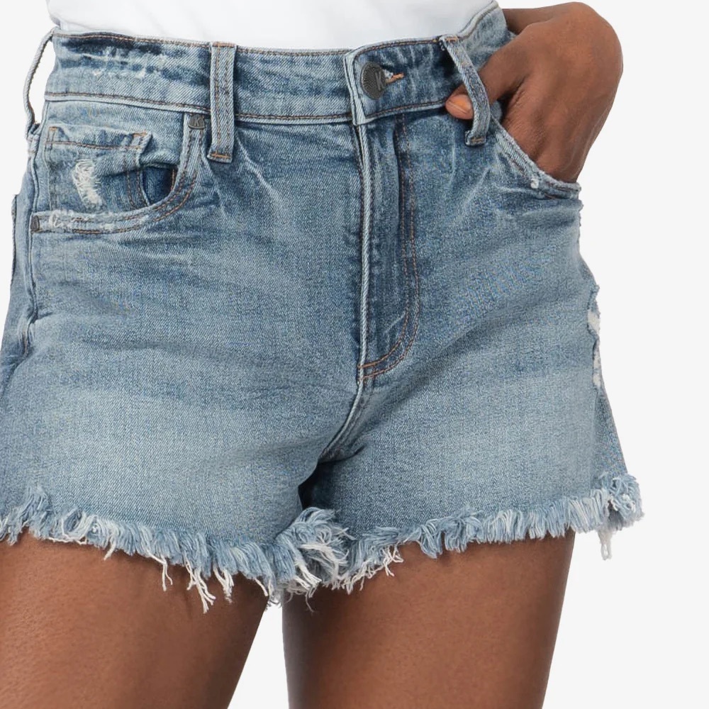 KUT Denim Shorts Size 10 NWT